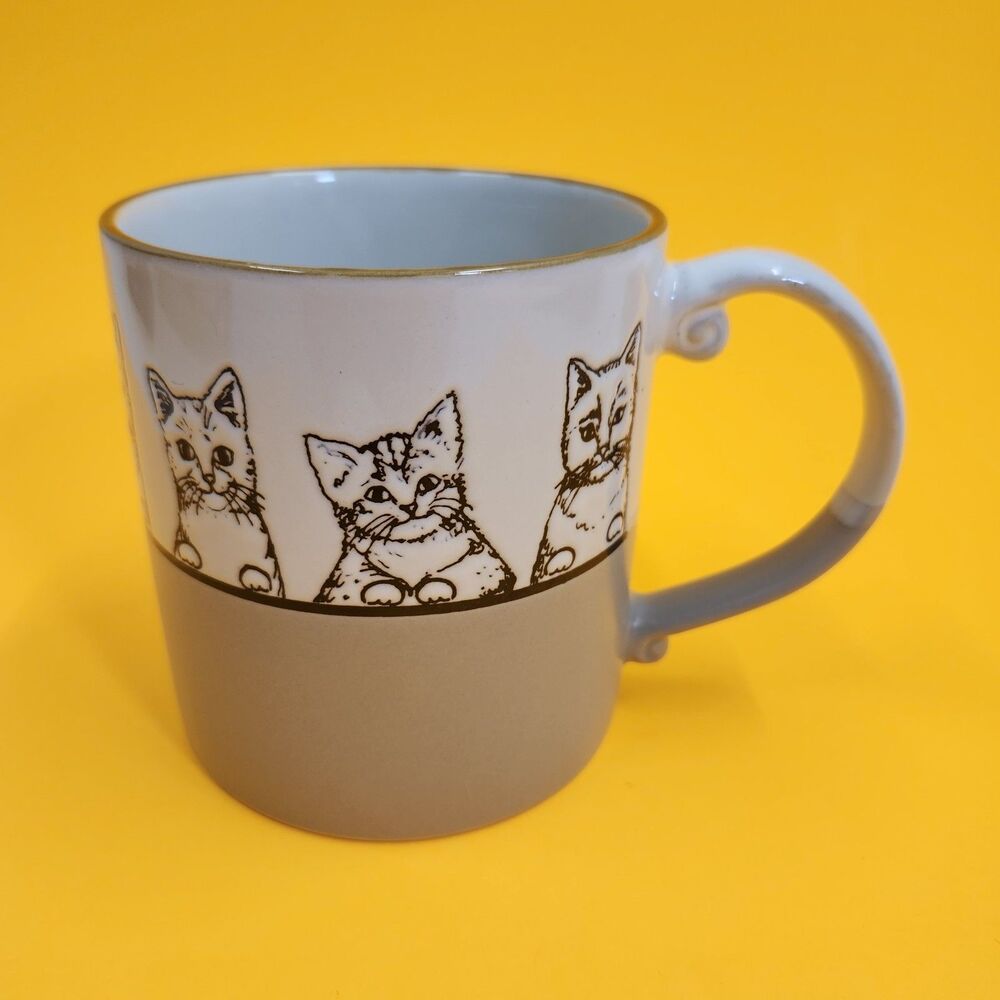 Spectrum Designz Cats Mug Coffee Ceramic New 2023 Pottery Tea Cup Stoneware